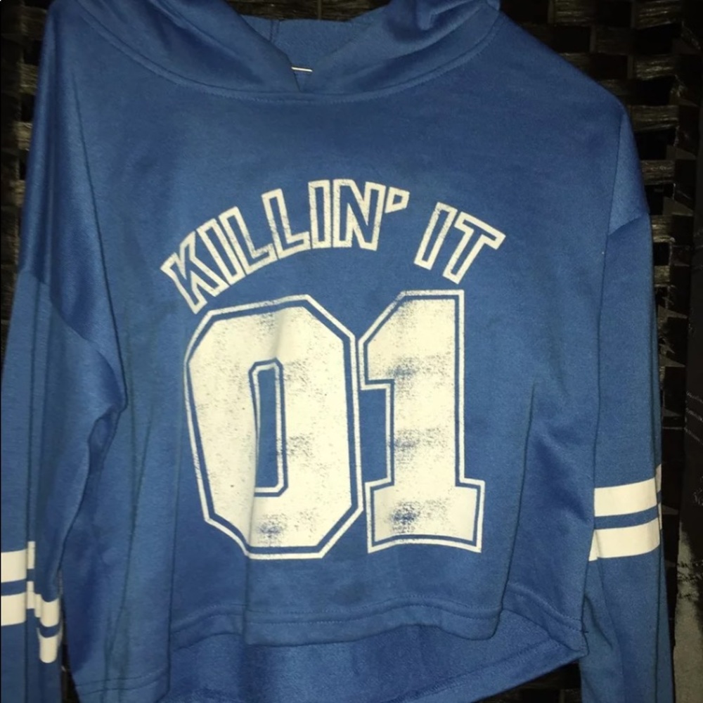 Killing it cropped sweater!!